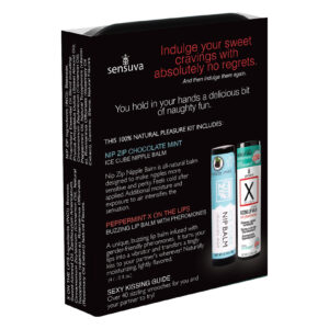 Подарунковий набір Sensuva Lips & Nips Pleasure Kit - Chocolate Peppermint 2 x 4г
