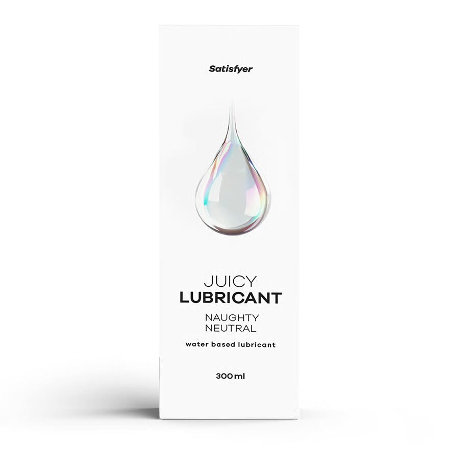 Лубрикант на водній основі Satisfyer Juicy Lubricant Naughty Neutral water based 300 мл Лубрикант на водній основі Satisfyer Juicy Lubricant Naughty Neutral water based 300 мл