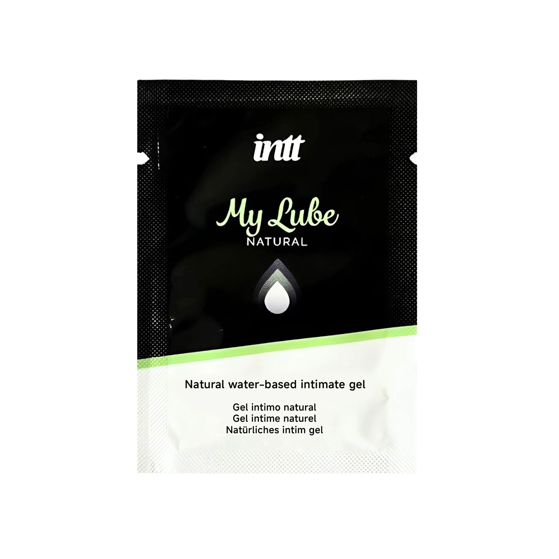 Пробник лубриканта на водній основі Intt My Lube Natural, 2 мл Пробник лубриканта на водній основі Intt My Lube Natural, 2 мл