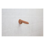 Фалоімітатор ADDICTION Steven 7.5" Silicone Dong Caramel, віброкуля в подарунок