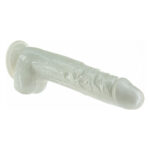Фалоімітатор ADDICTION Pearl 8.5" Dildo with Balls, віброкуля в подарунок