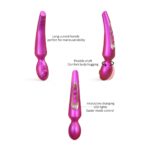 Стимулятор для клітора Love To Love Pleaser Iridescent Berry, ефект постукування, 5 режимів