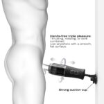 Автоматичний мастурбатор Dorcel THRUST BLOW PRO, імітація фрикцій+обертання, по 10 режимів, присоска