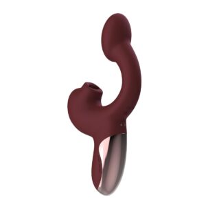 Смарт-вібратор Magic Motion Ponder Red, подвійна стимуляція, віброяйце+язичок для клітора