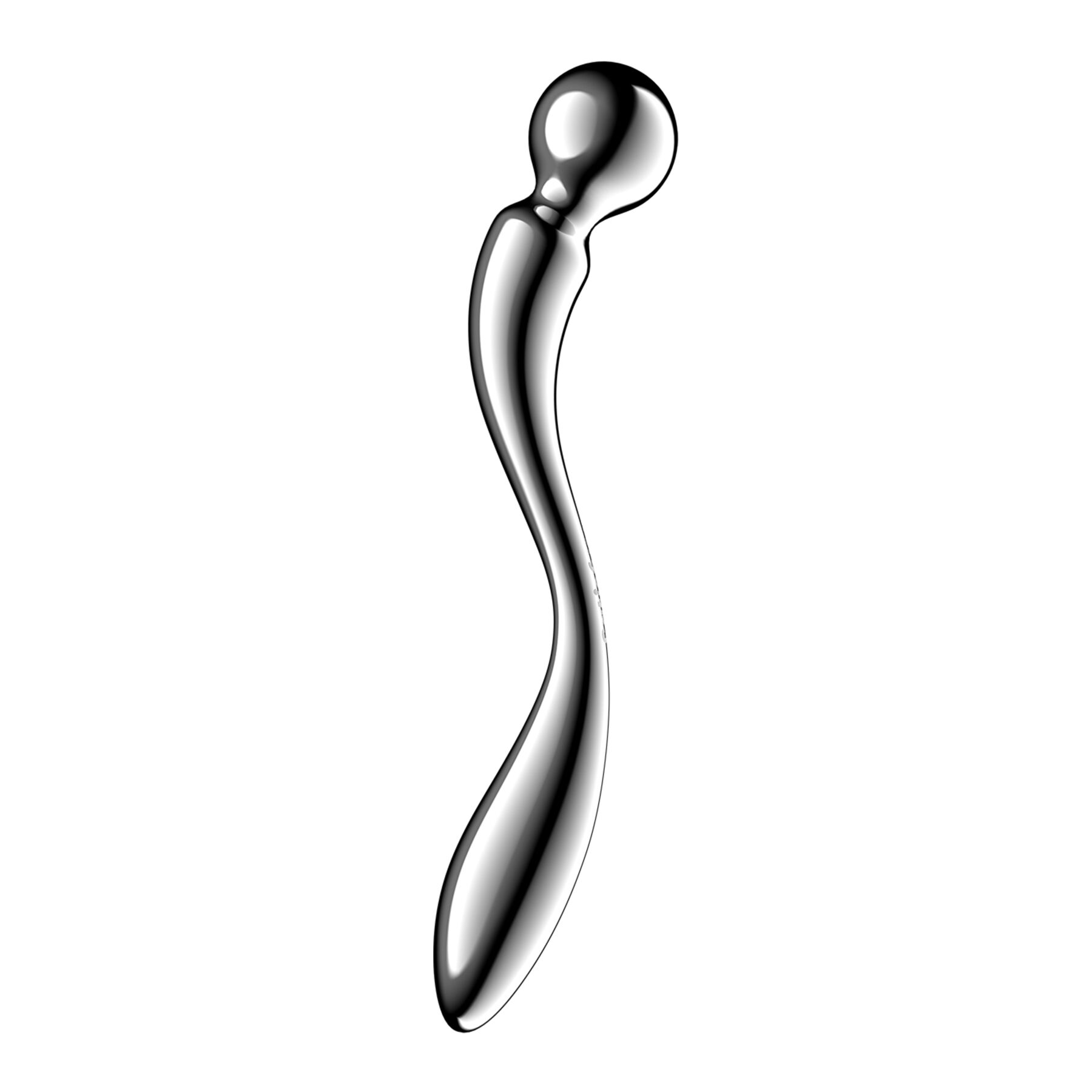Металевий дилдо Satisfyer Star Force 2, двосторонній, можна нагрівати та охолоджувати Металевий дилдо Satisfyer Star Force 2, двосторонній, можна нагрівати та охолоджувати
