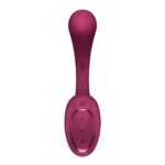 Вагінально-кліторальний вібратор Satisfyer G for Goddess 2 Wine Red, 2 мотори
