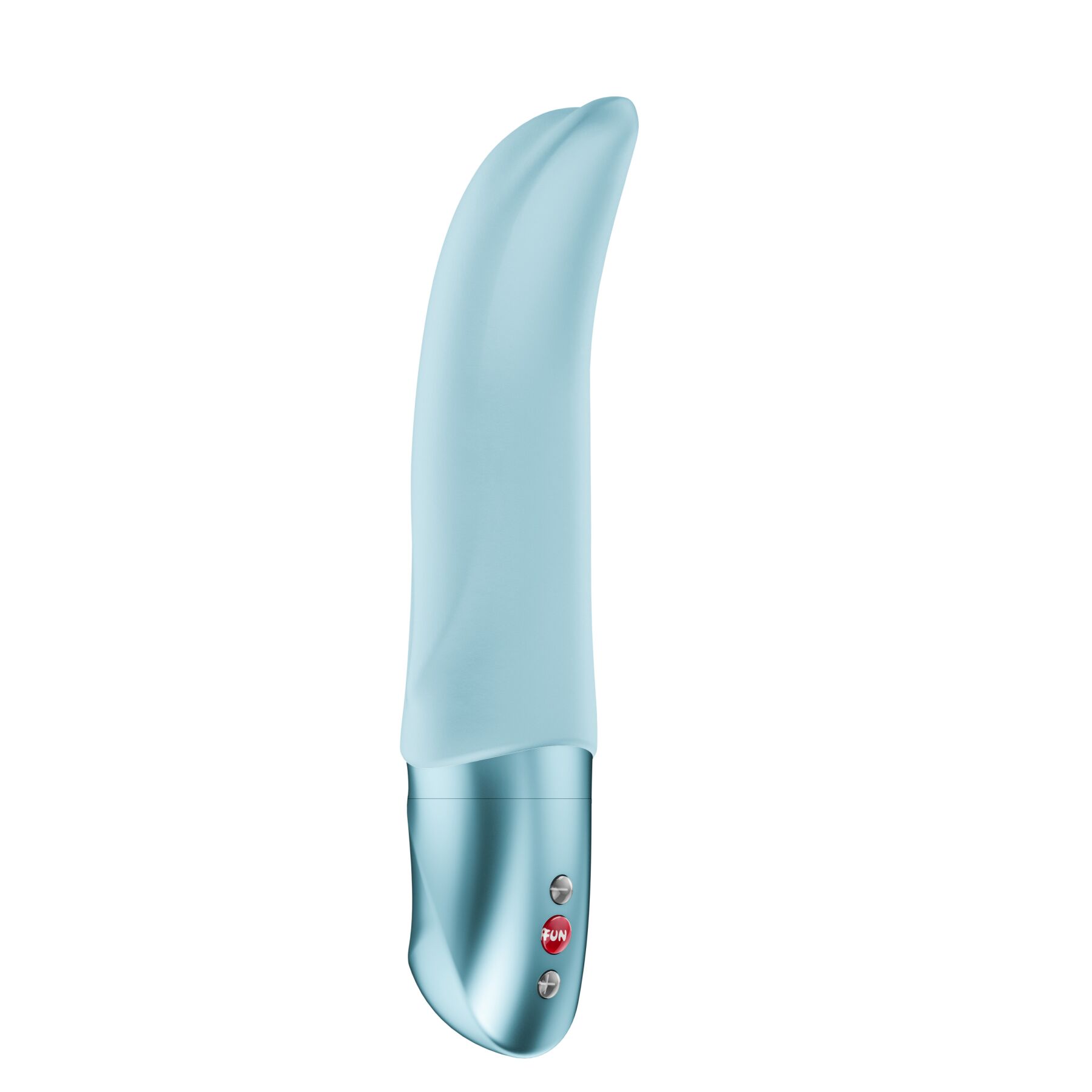 Вібратор для точки G Fun Factory Diva Dolphin Ice Blue, 10 режимів роботи, на батарейках Вібратор для точки G Fun Factory Diva Dolphin Ice Blue, 10 режимів роботи, на батарейках