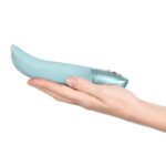 Вібратор для точки G Fun Factory Diva Dolphin Ice Blue, 10 режимів роботи, на батарейках