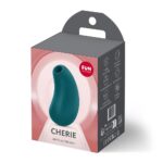 Вакуумний стимулятор з вібрацією Fun Factory Cherie Bottle Green, 11 + 12 режимів роботи, перезаряджуваний