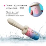 Смарт-міні секс-машина Lovense Spinel імітація фрикцій, підігрів, 3 насадки, на присосці