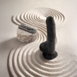 Фалоімітатор з вібрацією та ротацією Strap-On-Me Rotating & Vibrating Realistic Dildo – L – Black