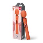 Вібромасажер Fun Factory VIM Vibrating Wand Orange, та легкий, до 6 годин роботи