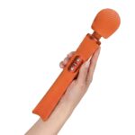 Вібромасажер Fun Factory VIM Vibrating Wand Orange, та легкий, до 6 годин роботи