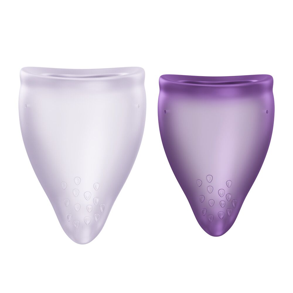 Набір менструальних чаш Fun Factory FUN CUP EXPLORE KIT, 2 шт, Multicolored Violet, об’єми 20 та 30 мл Набір менструальних чаш Fun Factory FUN CUP EXPLORE KIT, 2 шт, Multicolored Violet, об’єми 20 та 30 мл