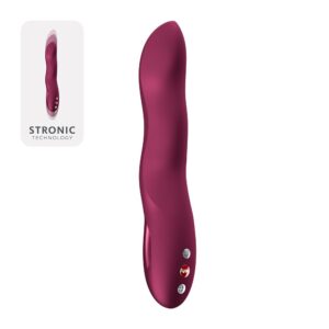 Пульсатор для точки G Fun Factory Stronic Wave Wine Red, 10 режимів, дуже тихий