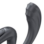 Вагінально-кліторальний вібратор Satisfyer G for Goddess 3 Dark Grey, 2 мотори