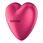 Вакуумний стимулятор-серце з вібрацією Satisfyer Cutie Heart Battery Series