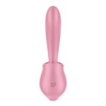 Вагінально-кліторальний вібратор Satisfyer Tongue Genius з язичком