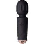 Вібромасажер Rocks Off Mini Wand Black Tulip, 16 режимів