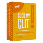 Смоктайзер для клітора Intt Suck My Clit Tropical Mango (15 мл), манго, гель з ефектом посмоктування