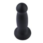 Силіконовий фалоімітатор для секс-машин Hismith 7.2" Black Silicone Anal Dildo, система KlicLok