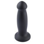 Силіконовий фалоімітатор для секс-машин Hismith 7.2" Black Silicone Anal Dildo, система KlicLok