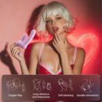 Смарт-пульсатор Magic Motion Magic Duet Purple, подвійний, 10 режимів пульсації, 10 режимів вібрації