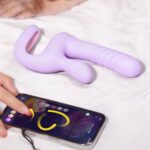 Смарт-пульсатор Magic Motion Magic Duet Purple, подвійний, 10 режимів пульсації, 10 режимів вібрації