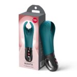Вібратор для пеніса Fun Factory MANTA Bottle Green, підходить для парних ігор