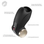 Мастурбатор для головки пеніса Fun Factory COBRA LIBRE II Black, 2 мотори, гра без рук