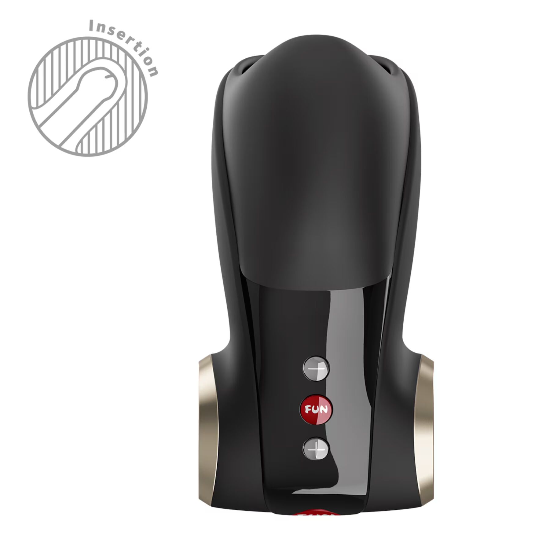 Мастурбатор для головки пеніса Fun Factory COBRA LIBRE II Black, 2 мотори, гра без рук Мастурбатор для головки пеніса Fun Factory COBRA LIBRE II Black, 2 мотори, гра без рук