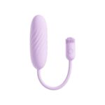 Смарт-віброяйце Svakom Plume Pastel Lilac, 2 мотори, м’який кінчик для стимуляції клітора