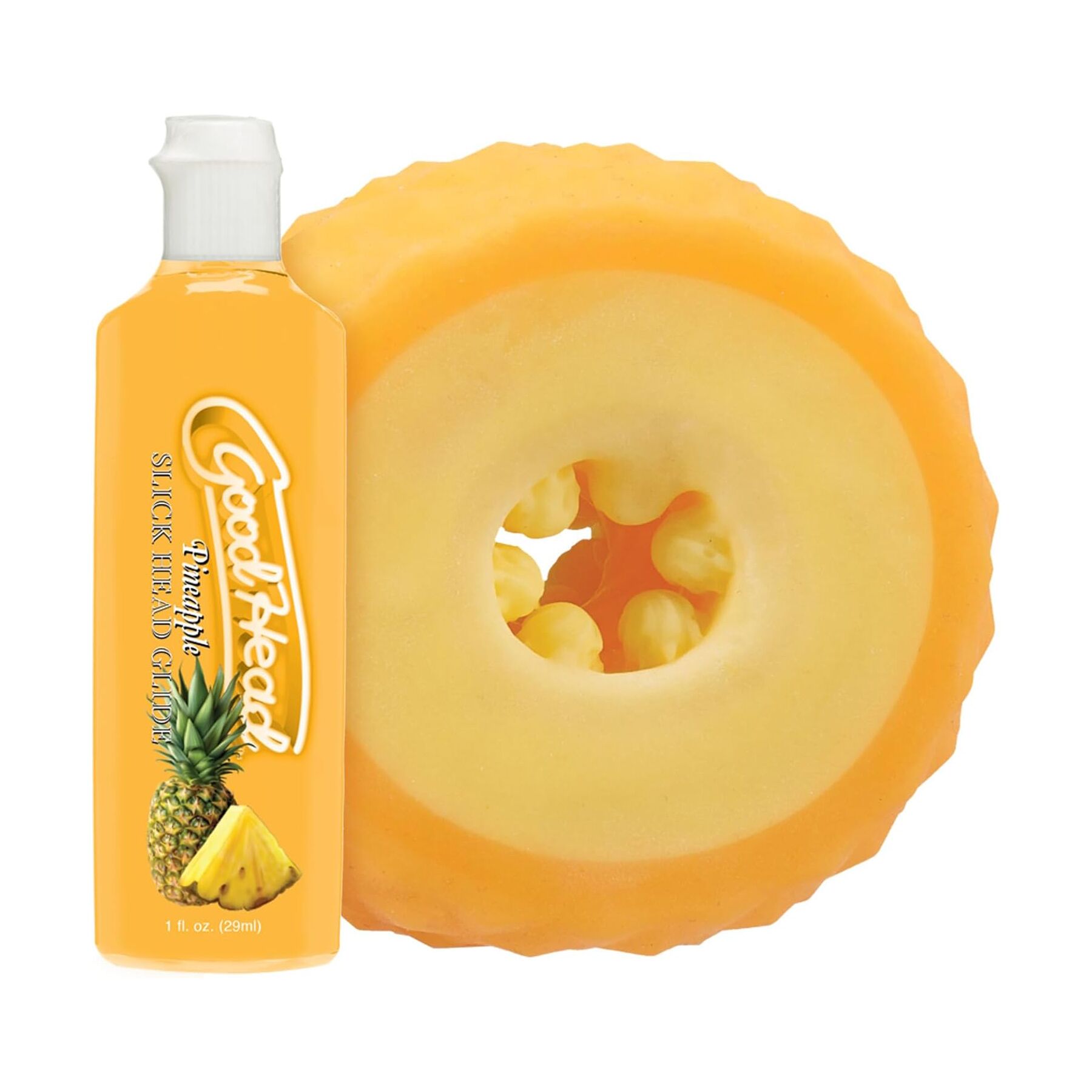 Набір для мінету Doc Johnson GoodHead Pineapple Blowjob Set Набір для мінету Doc Johnson GoodHead Pineapple Blowjob Set