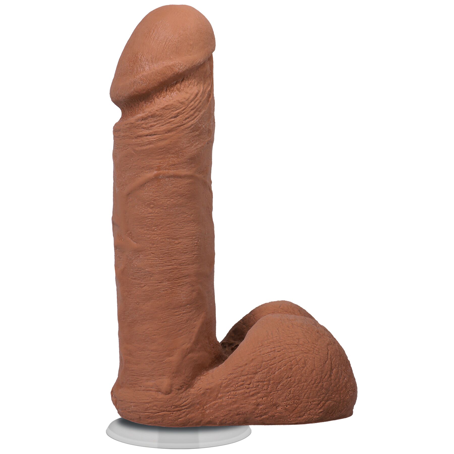 Фалоімітатор Doc Johnson The Realistic Cock ULTRASKYN - 6 Inch with Balls Caramel Фалоімітатор Doc Johnson The Realistic Cock ULTRASKYN - 6 Inch with Balls Caramel