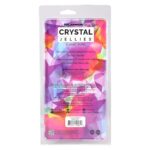 Фалоімітатор Doc Johnson Crystal Jellies - 7 Inch Сlassic Dong - Rainbow
