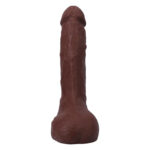 Фалоімітатор, що кінчає Doc Johnson The Realistic Cock ULTRASKYN - Squirting 9,5 Inch Chocolate