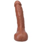 Фалоімітатор, що кінчає Doc Johnson The Realistic Cock ULTRASKYN - Squirting 9,5 Inch Caramel