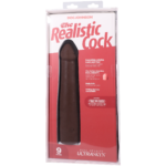 Фалоімітатор Doc Johnson The Realistic Cock ULTRASKYN - 9 Inch Chocolate