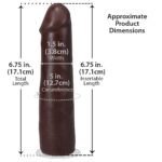 Фалоімітатор Doc Johnson The Realistic Cock ULTRASKYN - 7 Inch Chocolate