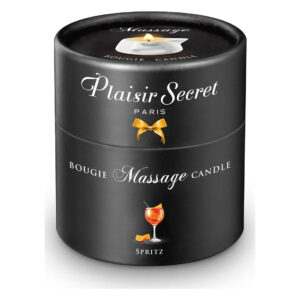 Масажна свічка Plaisirs Secrets Spritz (80 мл) подарункове паковання, керамічний посуд