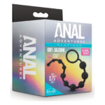 Силіконові анальні кульки Blush Anal Adventures чорні