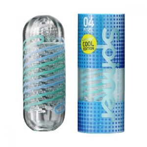 Мастурбатор спіральний TENGASPINNER 04 PIXEL COOL EDITION