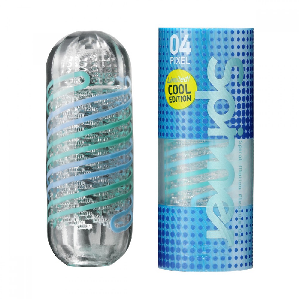 Мастурбатор спіральний TENGASPINNER 04 PIXEL COOL EDITION