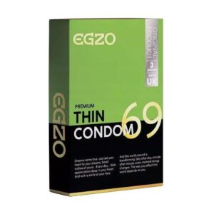 Ультратонкі презервативи EGZO "Thin" латексні (3 шт)