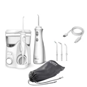Комплект іригаторів Waterpik Water Flossers Ultra Plus WF-13CD010 + Cordless Pearl WP-150