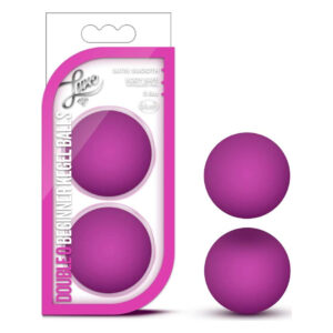 Вагінальні кульки Кегеля без зчіпки Blush Luxe рожеві, 2.5 см