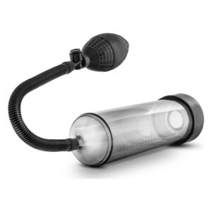 Вакуумна помпа Blush Performance VX101 з ерекційним кільцем, прозоро-чорна