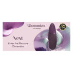 Вакуумний кліторальний стимулятор Womanizer Next Dark Purple, 3D Pleasure Air, 14 рівнів інтенсивності