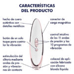 Вакуумний кліторальний стимулятор Satisfyer Luxury Pret-a-Porter, білий