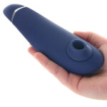 Вакуумний кліторальний стимулятор Womanizer Premium 2 - Blueberry, функції Autopilot та Smart Silence